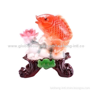 FIsh polyresin crafts, customized designs are acceptedNew
